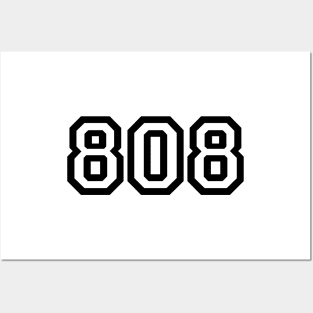 808 Posters and Art